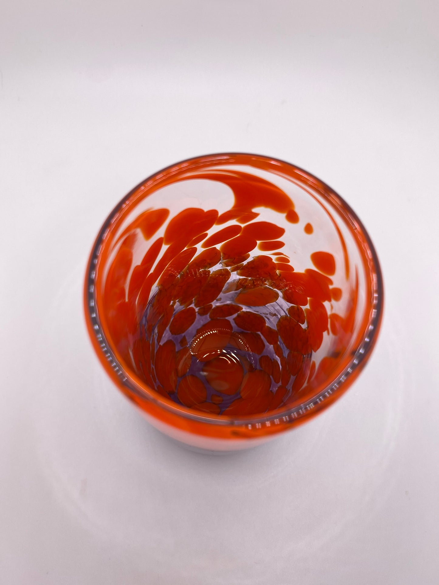 Coral and Purple Cup