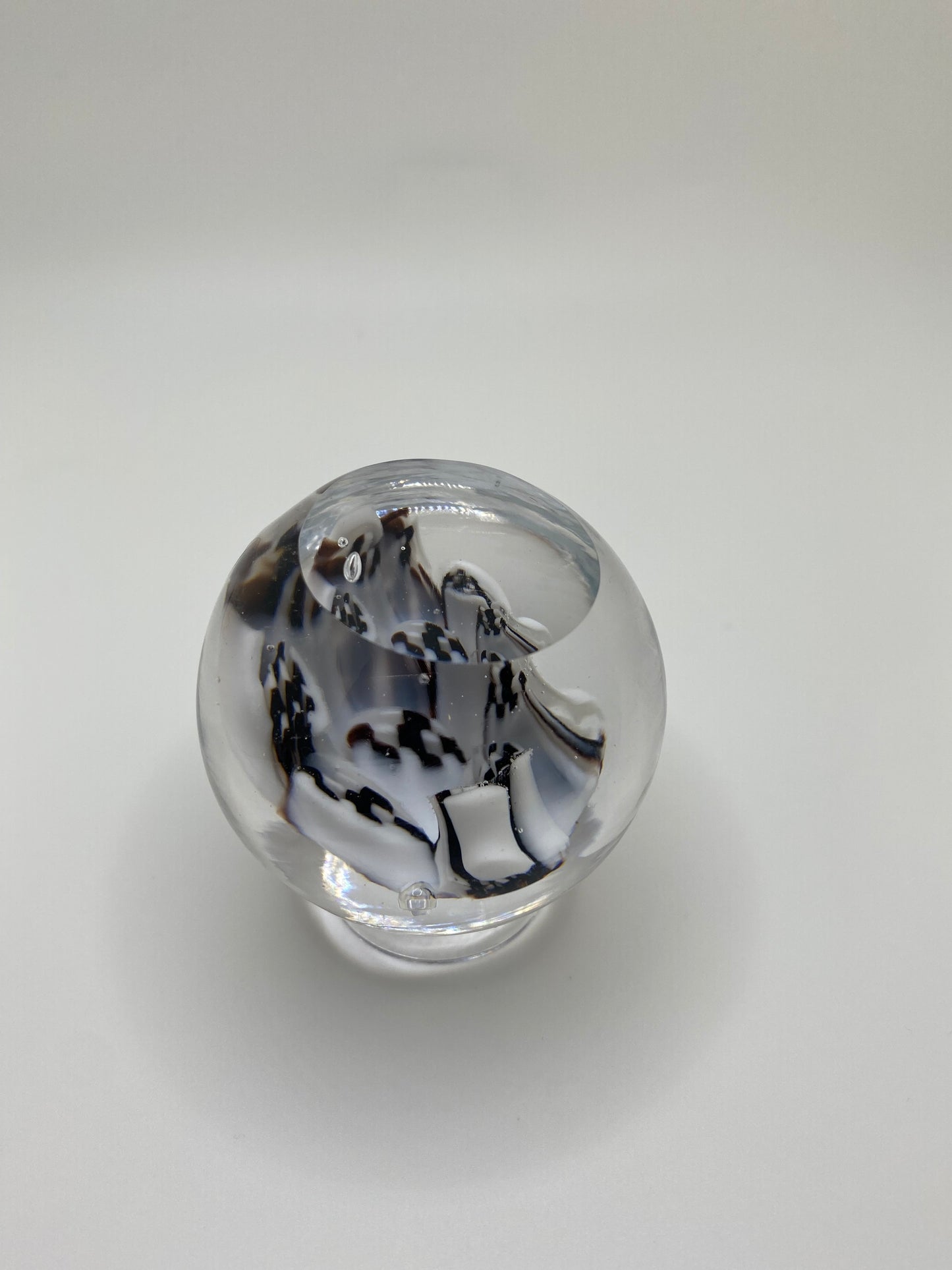 Single Lens Checkered Murrine Marble