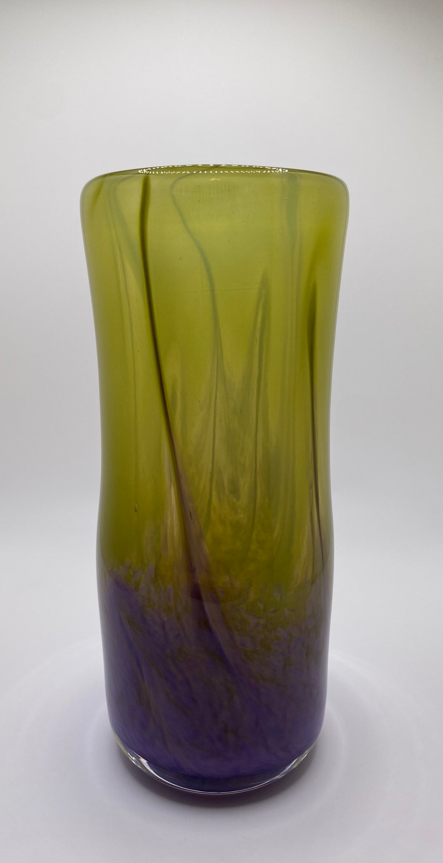 Green and Purple Tall Cup