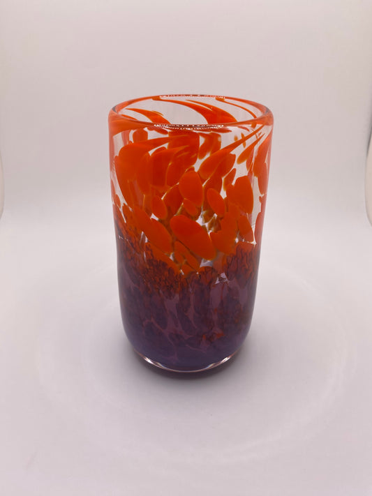 Coral and Purple Cup