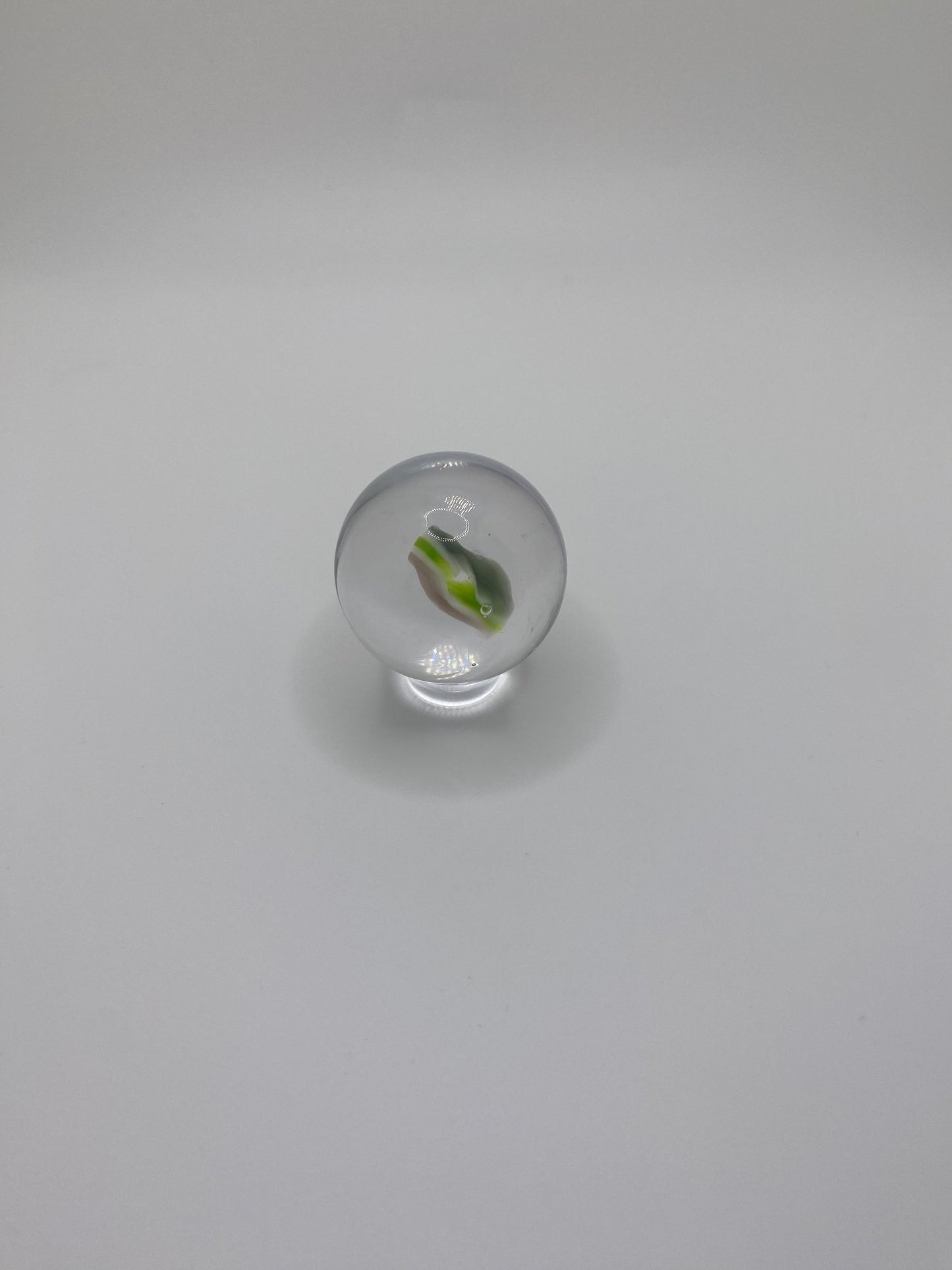 Green Murrine Slice Marble