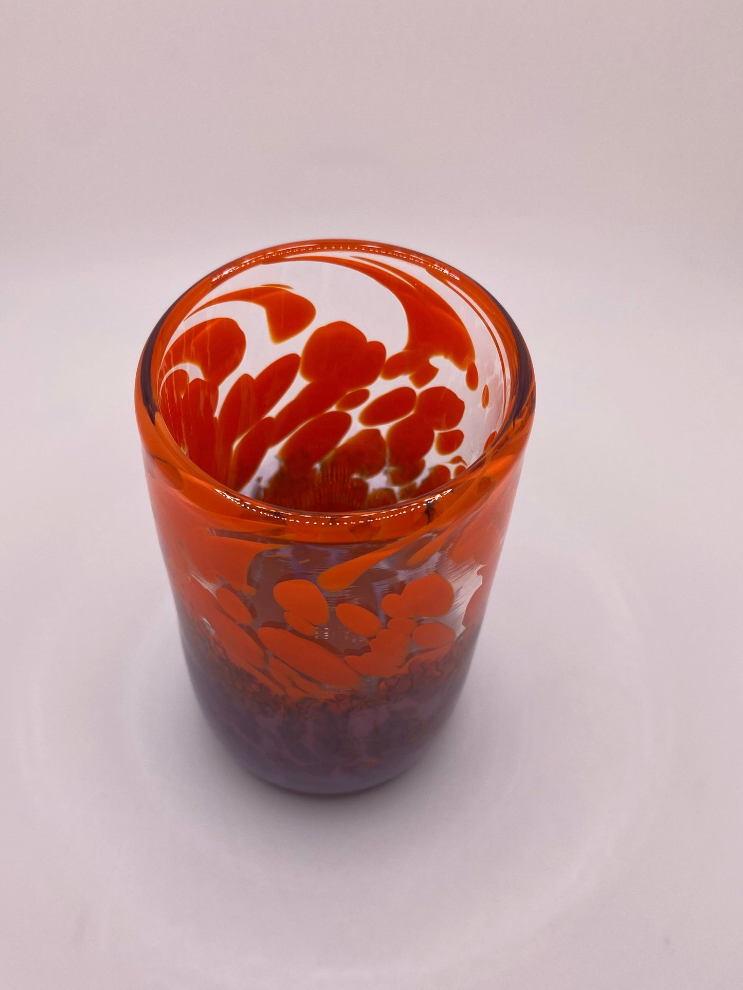 Coral and Purple Cup