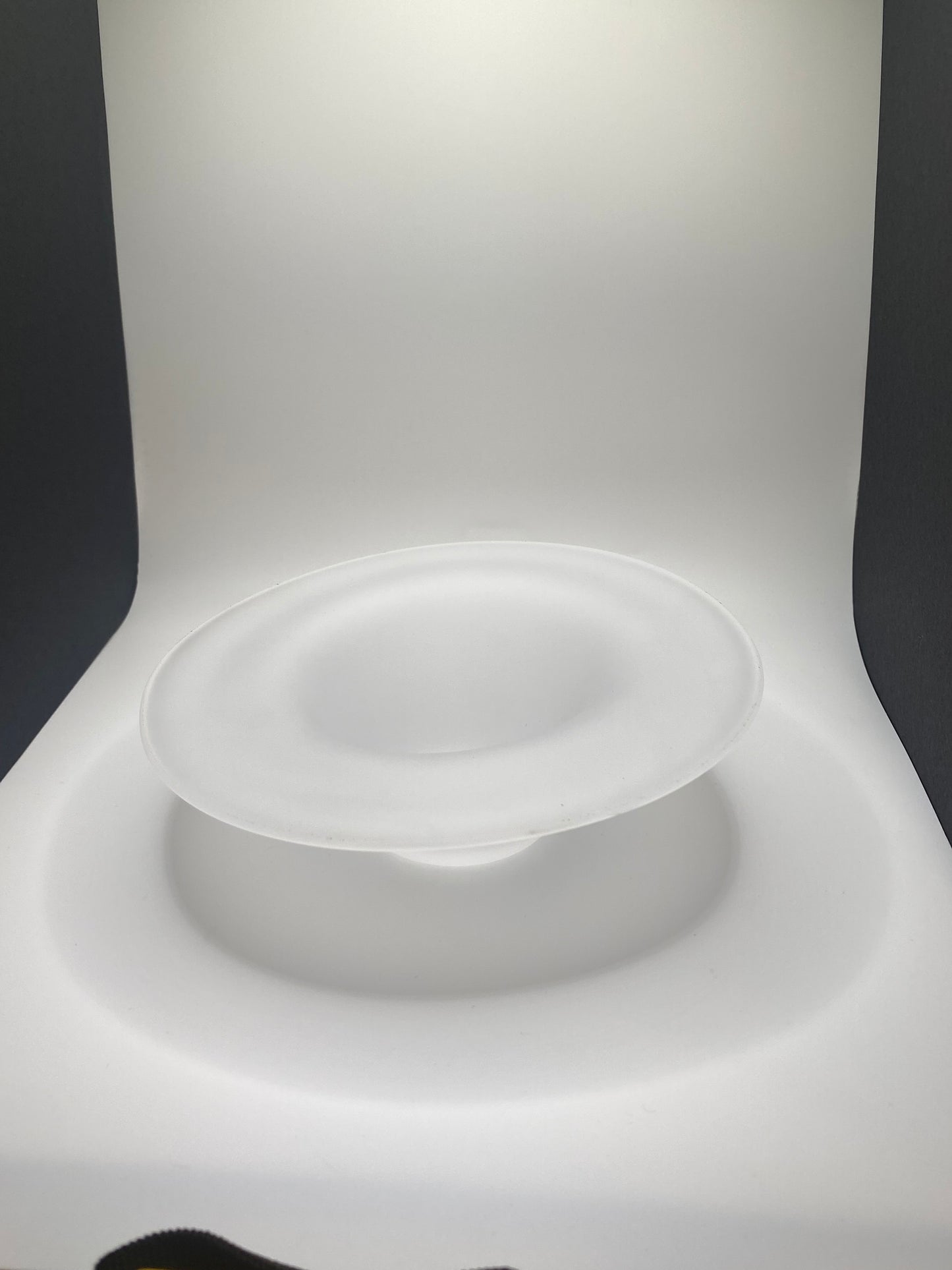 Frosted Saucer Bowl (Deep)