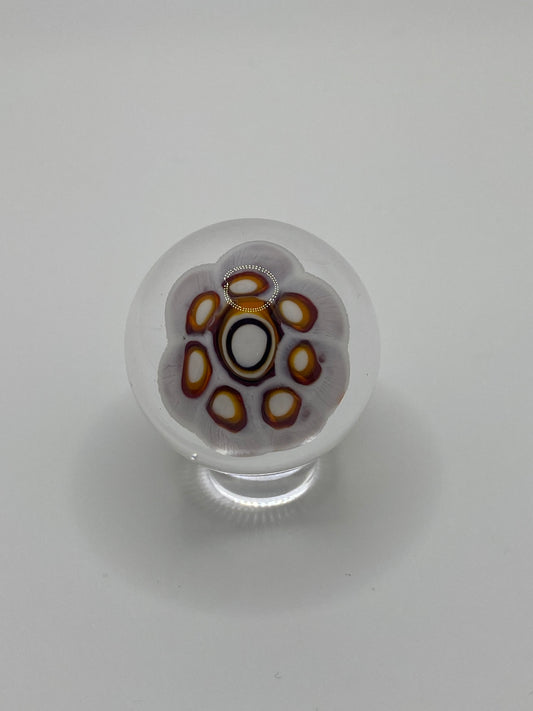 Amber & White 7 Murrine Marble