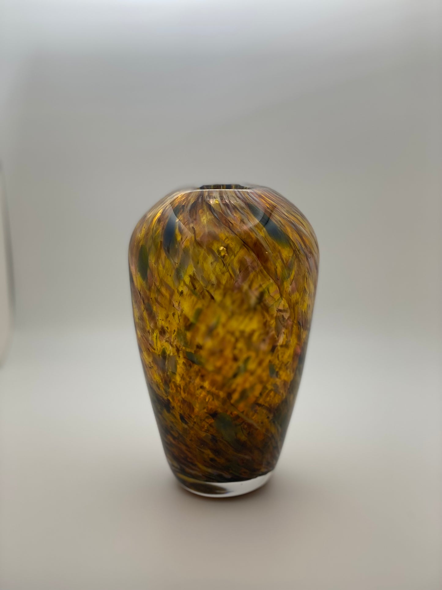 Warm Frit Mix Vase