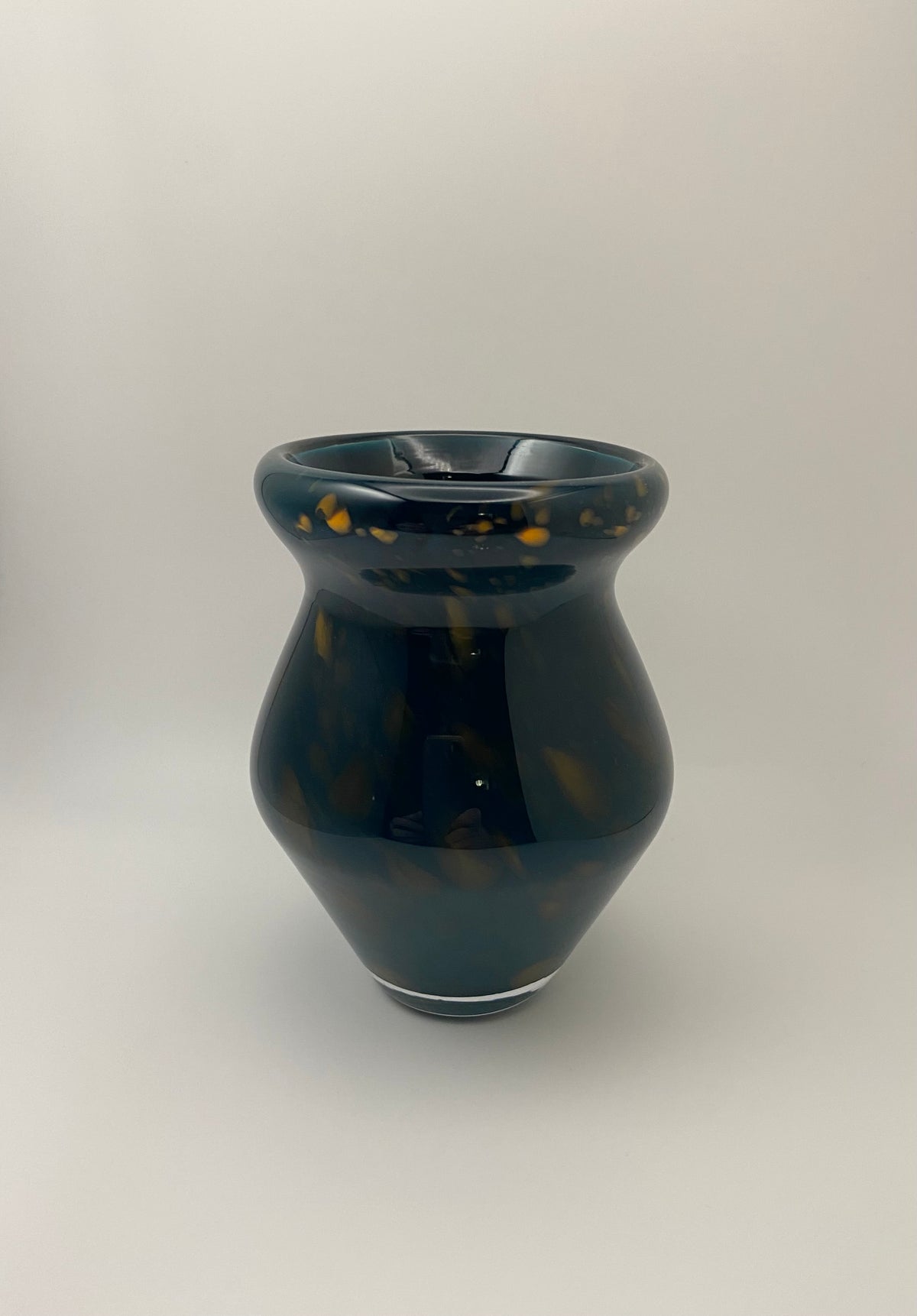 Small Blue Amphora Vase