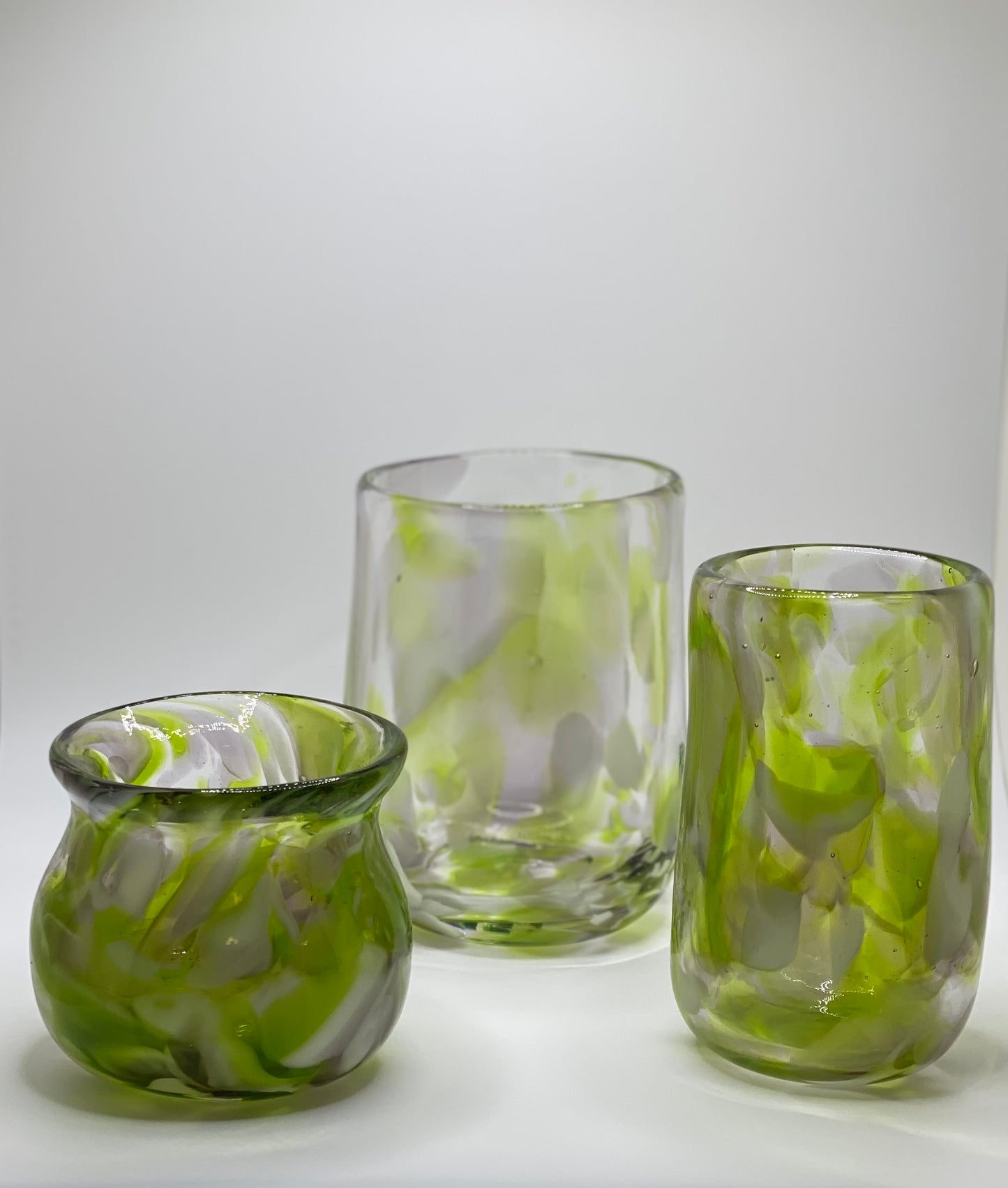 Green Frit Mix Glass #3