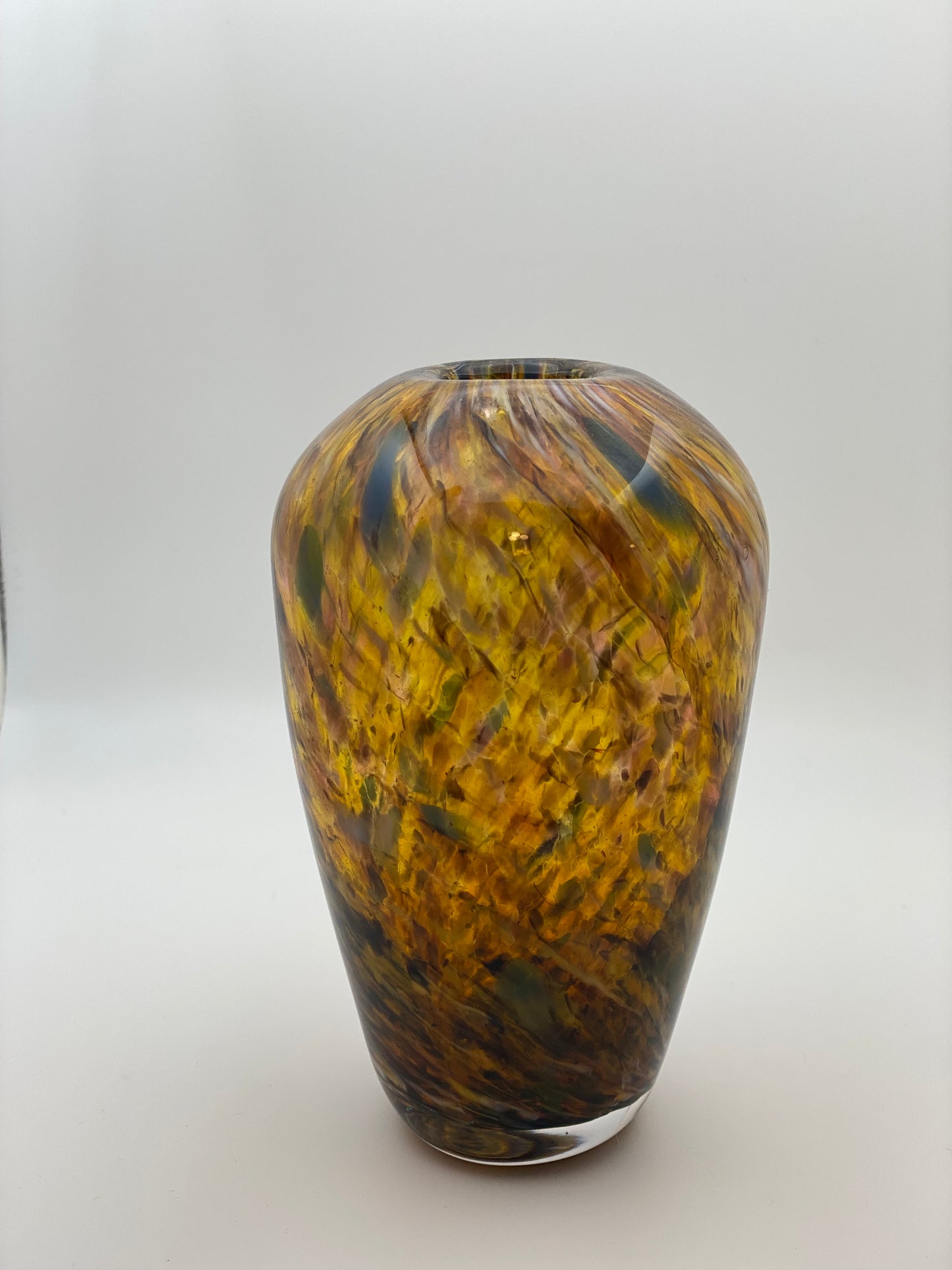 Warm Frit Mix Vase