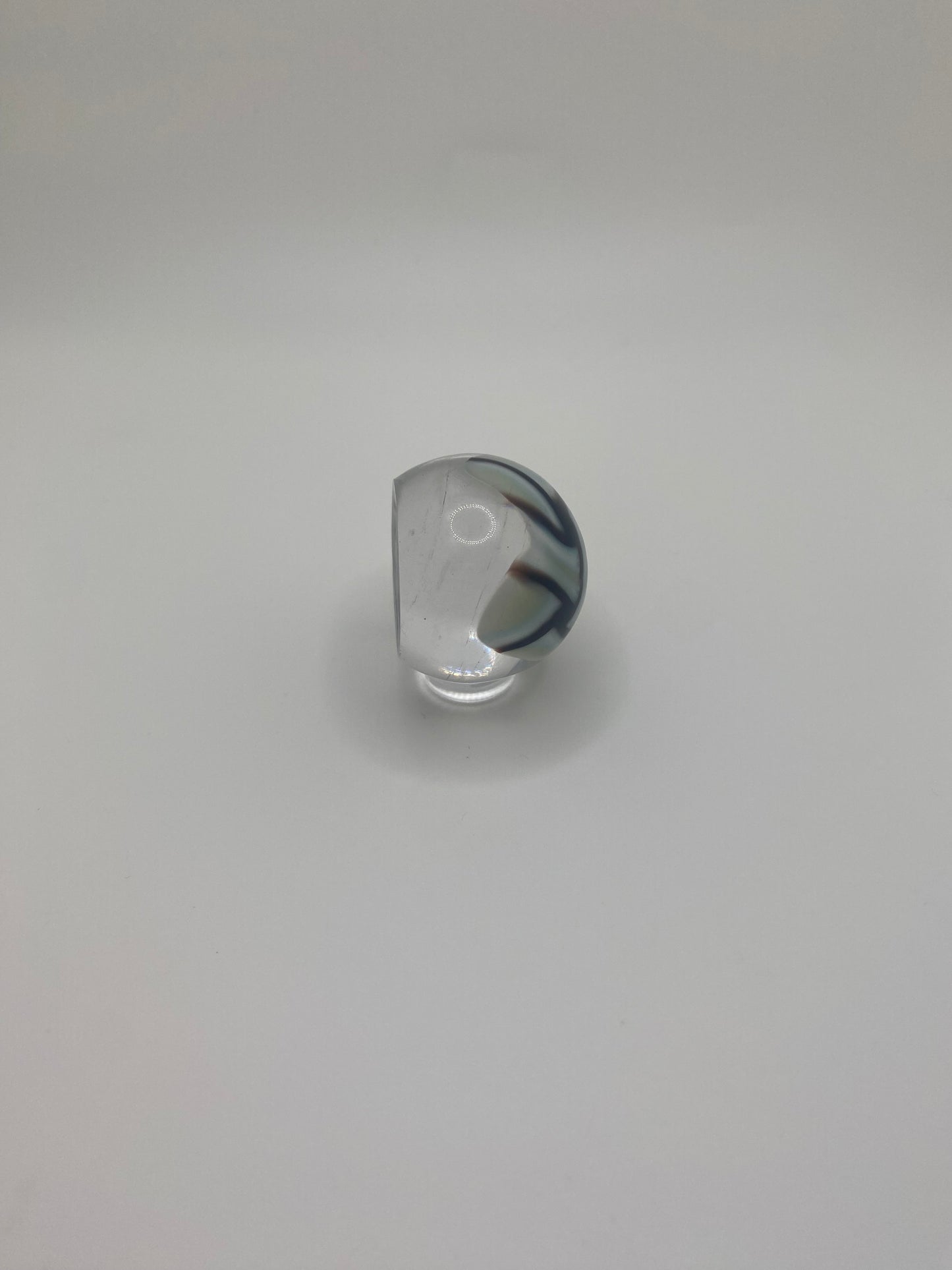 Single Lens Basket Weave 4 Murrine Marble