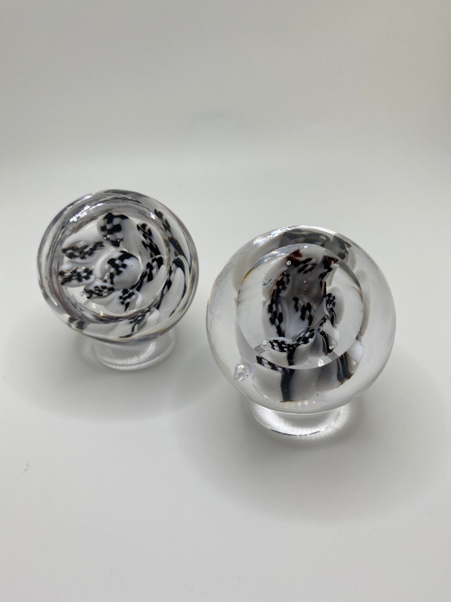Single Lens Checkered Murrine Marble