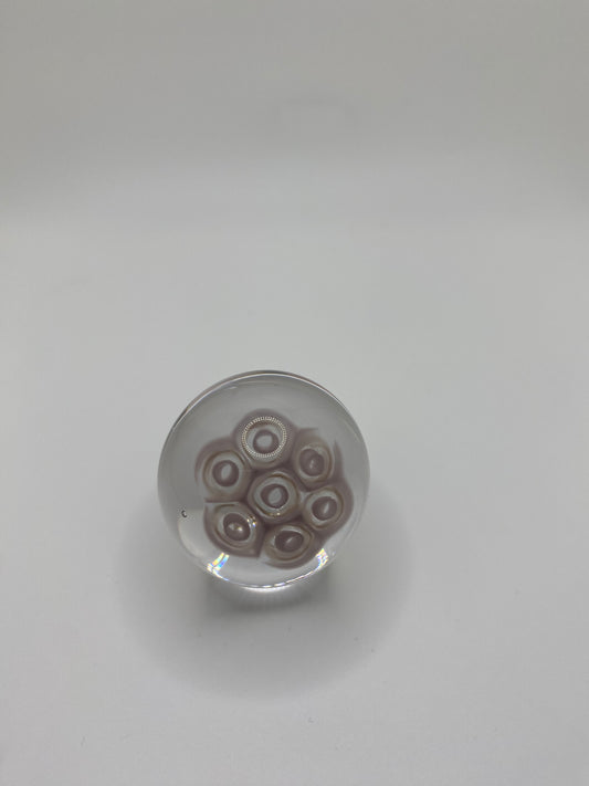 Lilac 7 Murrine Marble