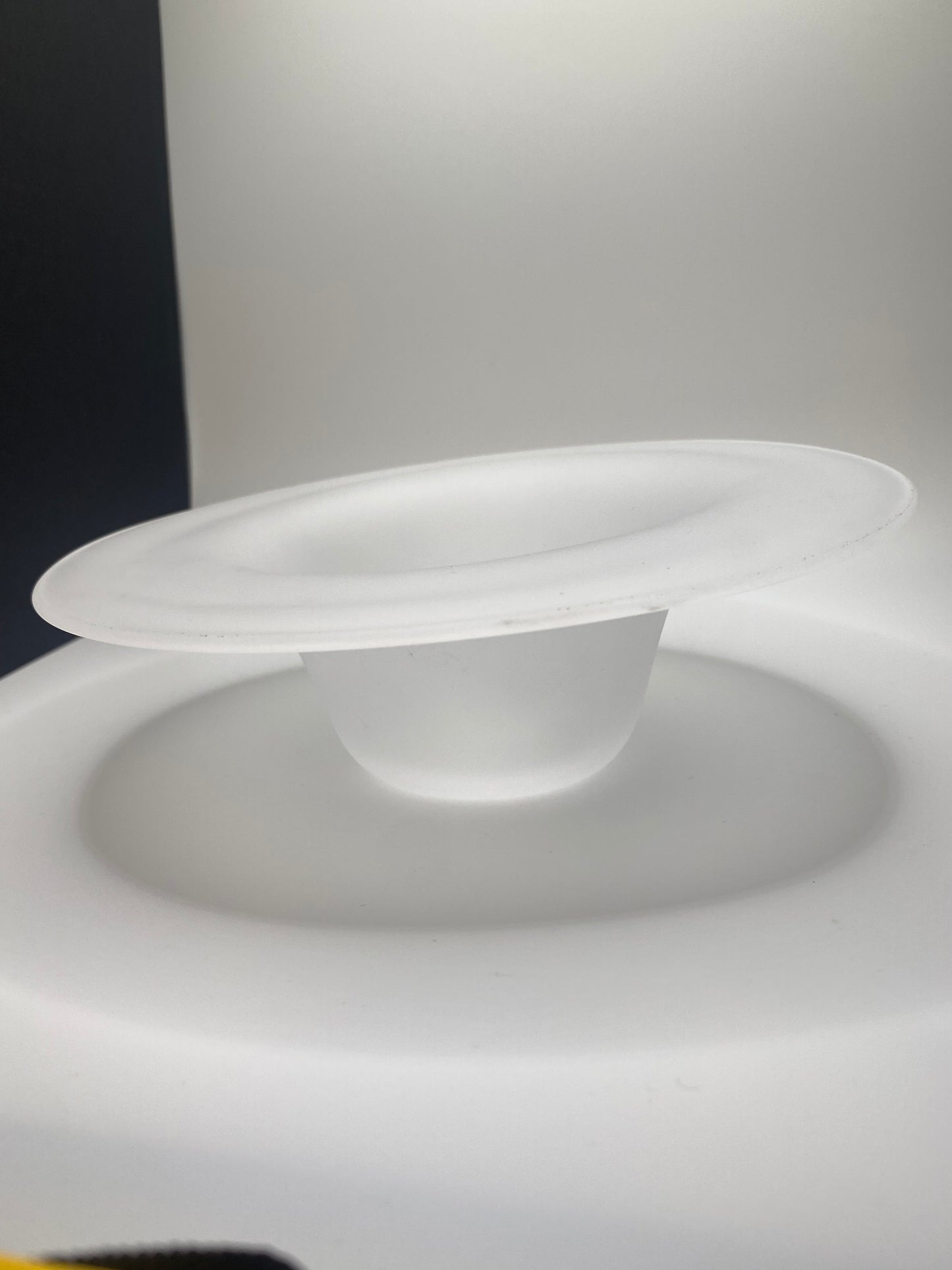 Frosted Saucer Bowl (Deep)