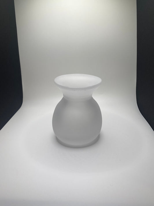Frosted Bud Vase (Medium)