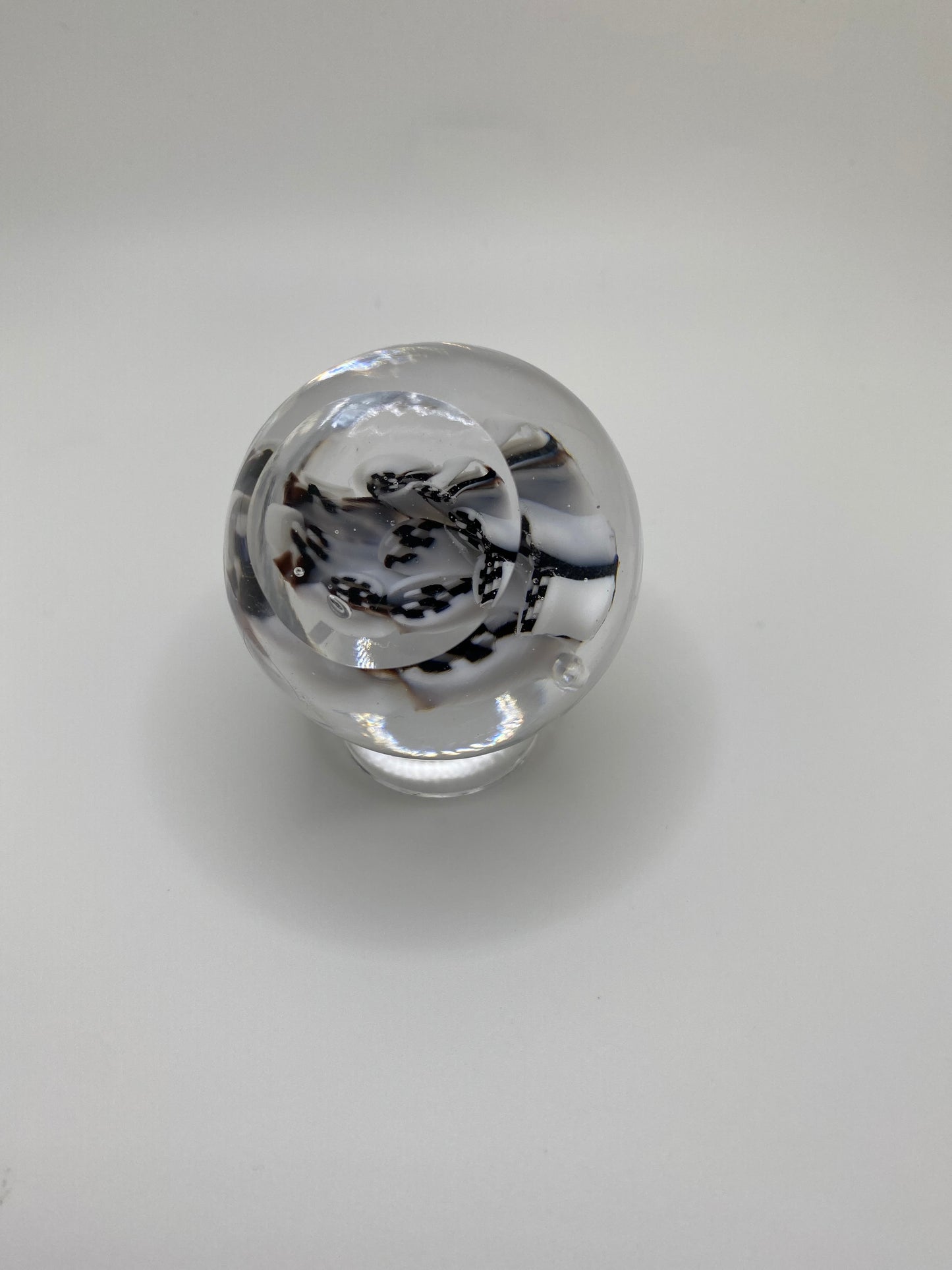 Single Lens Checkered Murrine Marble